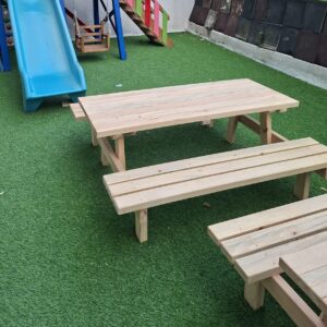 Alternative view of AHŞAP PİKNİK MASASI 150 CM