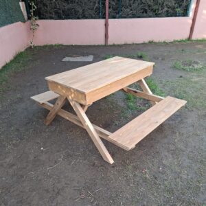 Alternative view of KUM HAVUZLU PİKNİK MASASI NATUREL